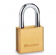 Masterlock/玛斯特锁 576MCND实心黄铜挂锁具