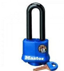 MasterLock/玛斯特锁 312 全热塑外壳防风雨挂锁