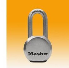 Masterlock/玛斯特锁M830XKADLF 固体钢挂锁