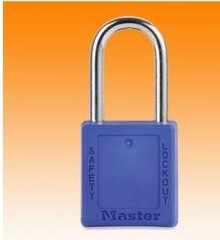 MasterLock/玛斯特锁 410MCN工程塑料安全锁具(短钩)