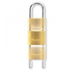 MasterLock/玛斯特锁 1950MCND可调锁钩黄铜锁