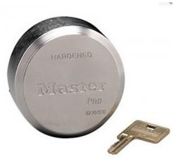 Masterlock/玛斯特锁 970DPF实心淬硬钢锁具