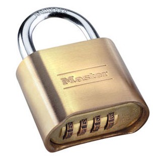 MasterLock/玛斯特锁175MCND/175MCNDLH底开型4位密码锁
