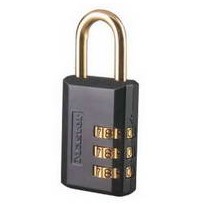 Masterlock/玛斯特锁647MCND箱包密码挂锁（3位密码）