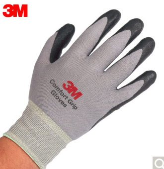3M 防护手套舒适型防滑耐磨手套
